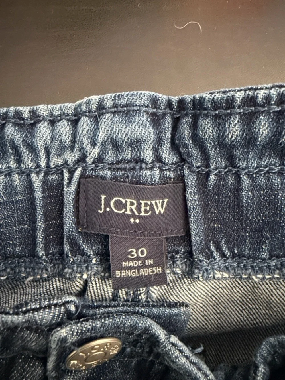 J.Crew High-Rise Paperbag Waist Wide-Leg Jeans Blue Size 30